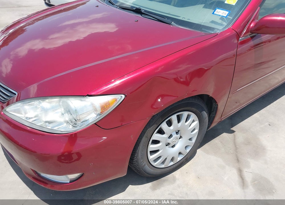 2005 TOYOTA CAMRY XLE VIN: 4T1BE30K85U097229