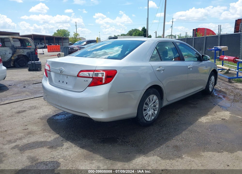 2012 TOYOTA CAMRY LE VIN: 4T1BF1FK8CU020933