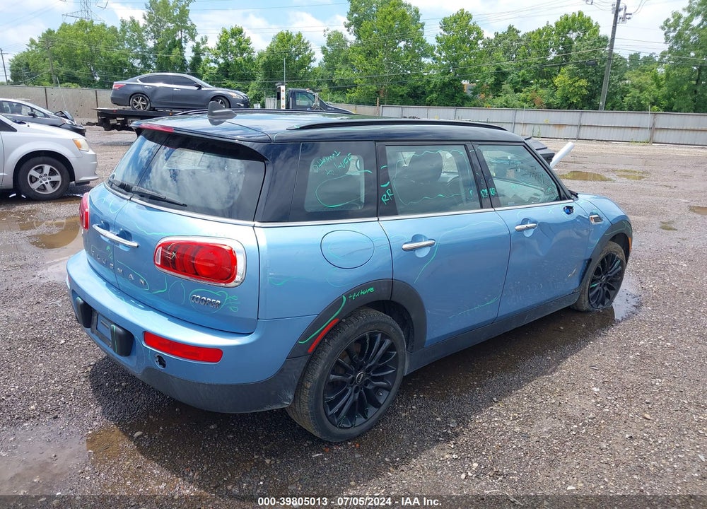 2017 MINI CLUBMAN COOPER VIN: WMWLU1C52H2F26810