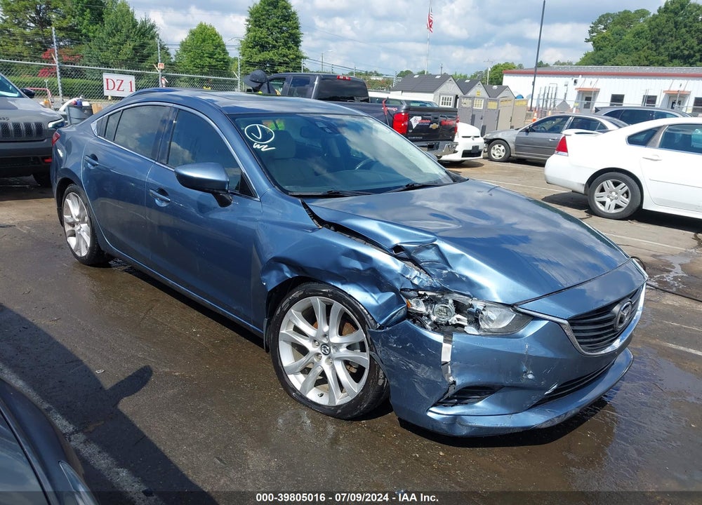 2015 MAZDA 6 I TOURING VIN: JM1GJ1T59F1219177