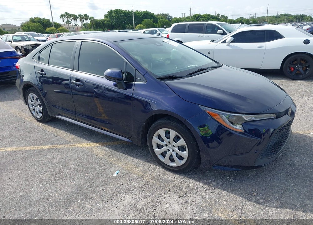 2021 TOYOTA COROLLA LE VIN: JTDEPMAE0MJ164416