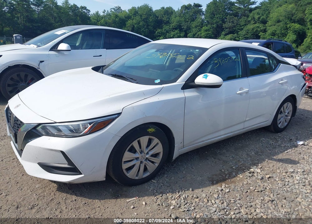 2020 NISSAN SENTRA S XTRONIC CVT VIN: 3N1AB8BV9LY271447