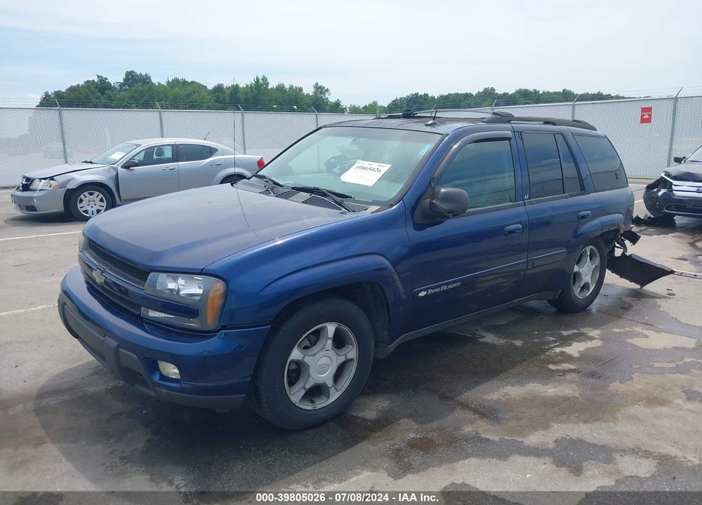 2004 CHEVROLET TRAILBLAZER LT VIN: 1GNDT13S642156301
