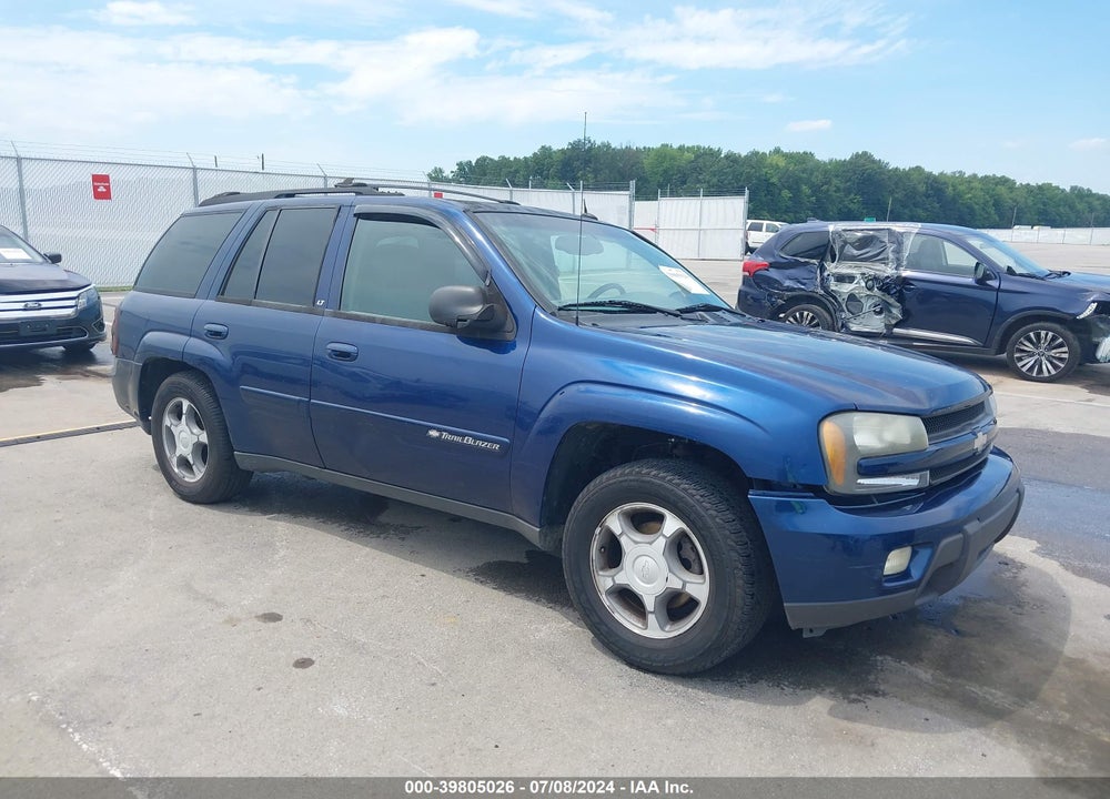 2004 CHEVROLET TRAILBLAZER LT VIN: 1GNDT13S642156301