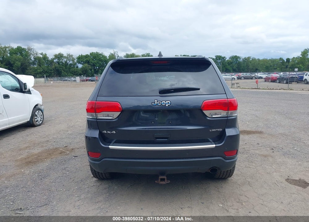 2015 JEEP GRAND CHEROKEE LIMITED VIN: 1C4RJFBGXFC625787