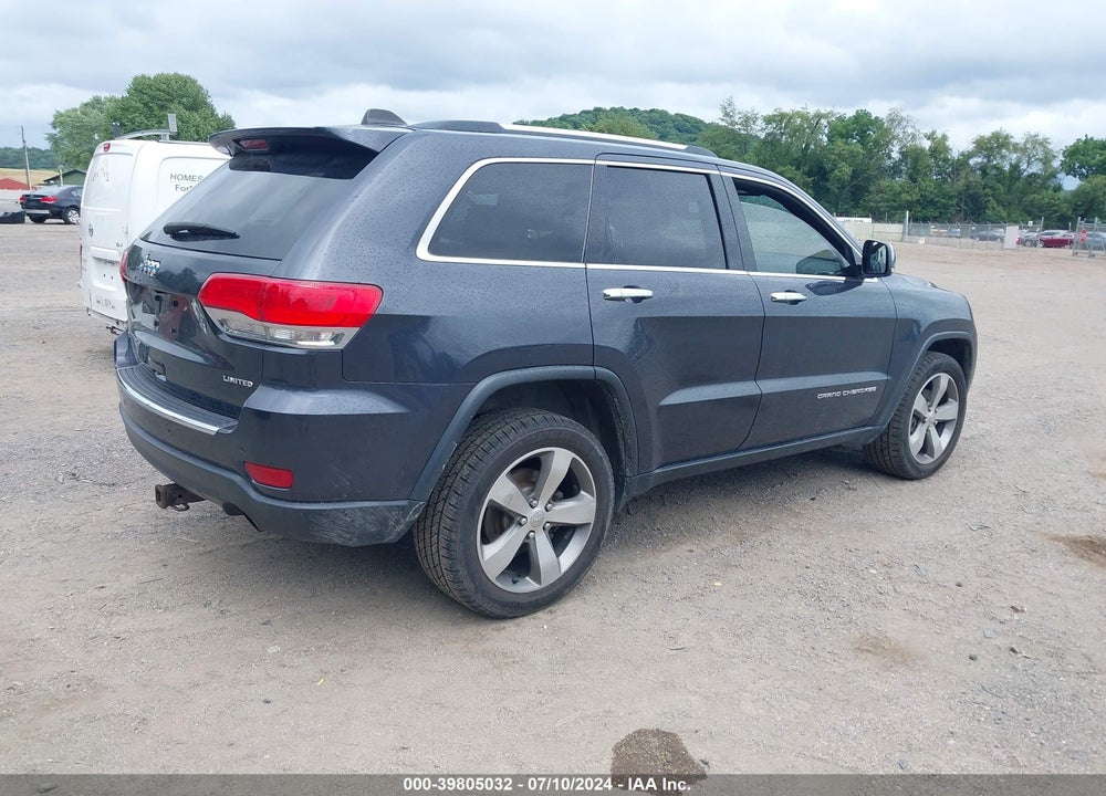 2015 JEEP GRAND CHEROKEE LIMITED VIN: 1C4RJFBGXFC625787