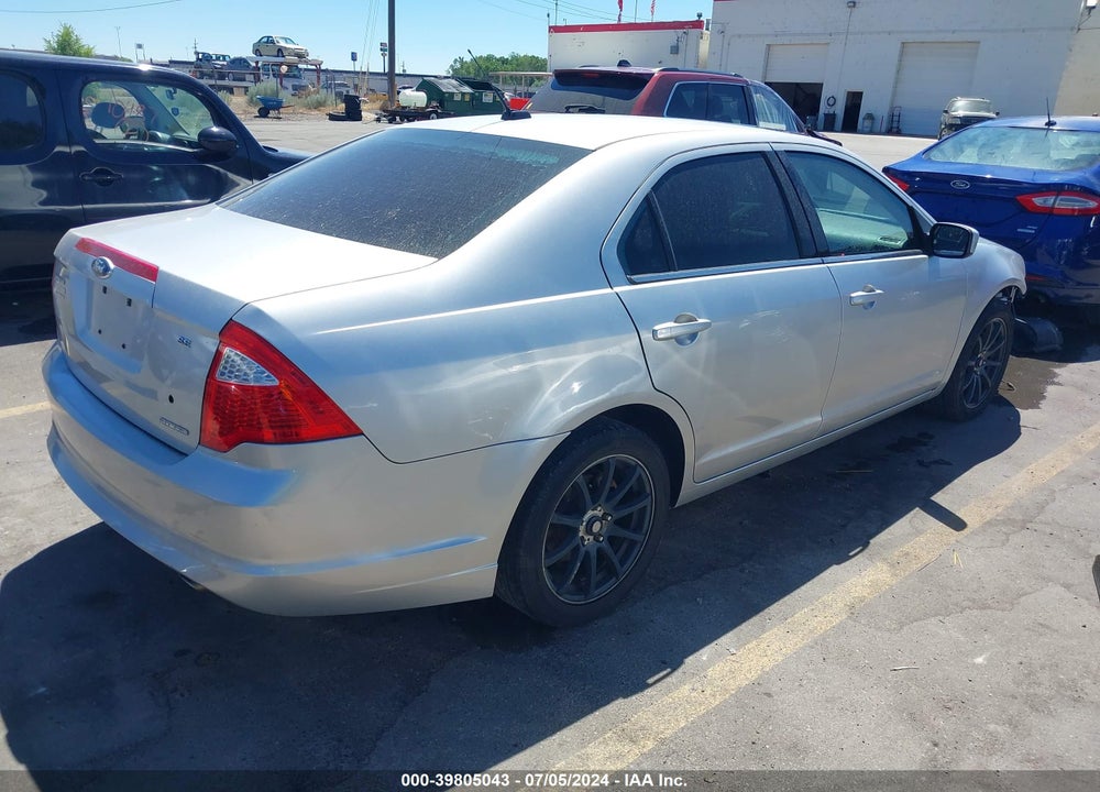 2012 FORD FUSION SE VIN: 3FAHP0HG6CR170387