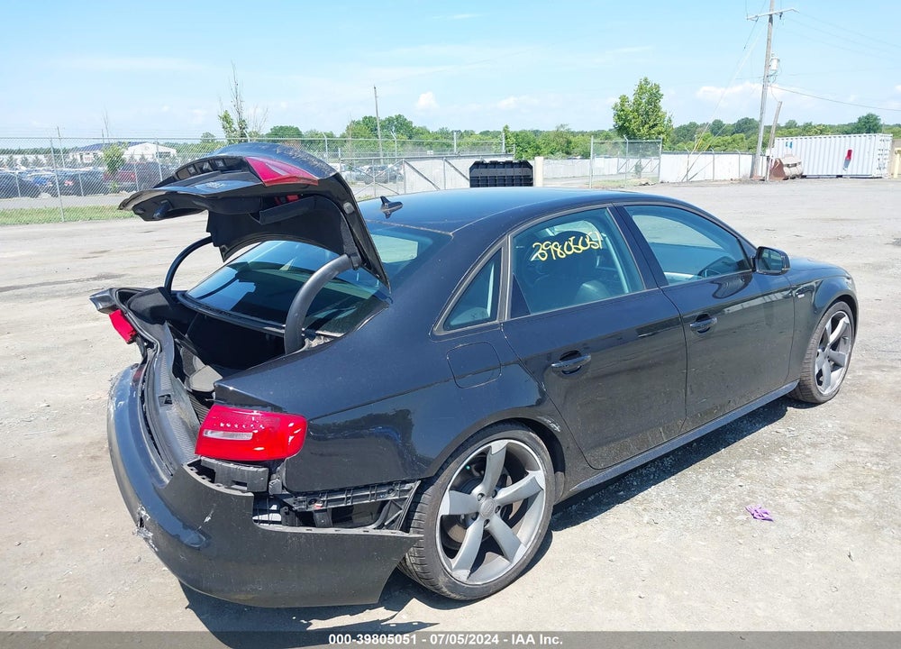 2014 AUDI A4 2.0T PREMIUM VIN: WAUFFAFL8EA128131