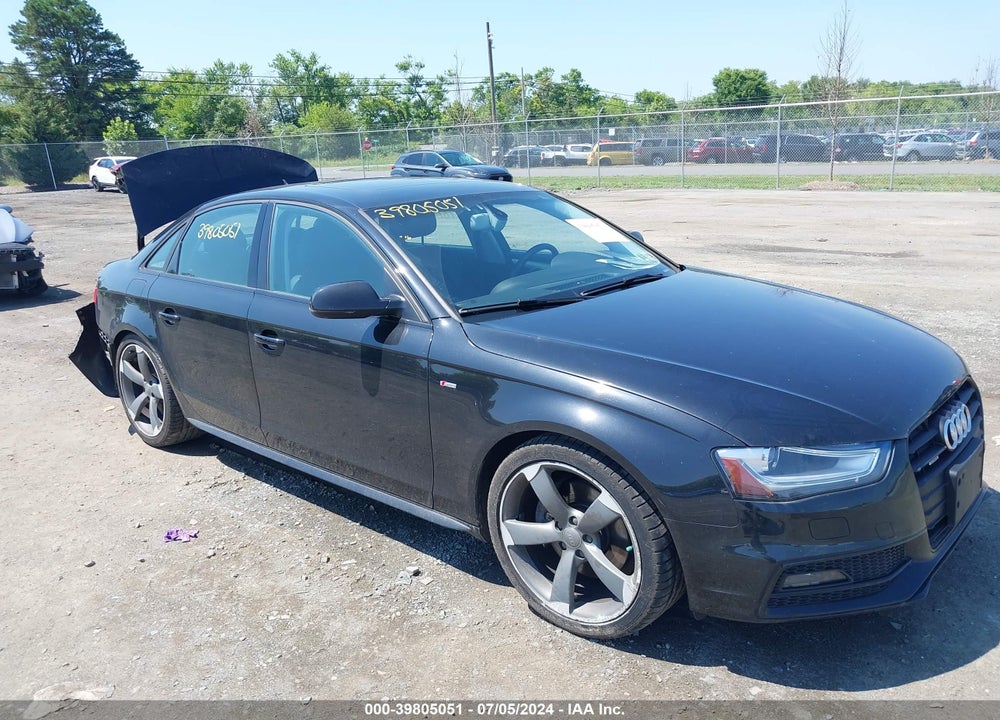 2014 AUDI A4 2.0T PREMIUM VIN: WAUFFAFL8EA128131