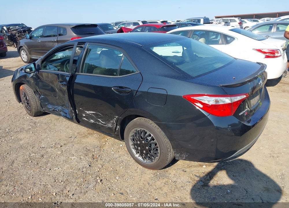 2016 TOYOTA COROLLA S VIN: 2T1BURHE9GC685472