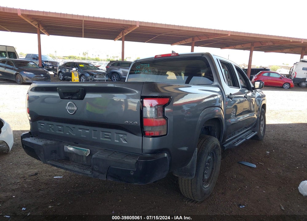 2022 NISSAN FRONTIER S 4X4 VIN: 1N6ED1EK4NN695567