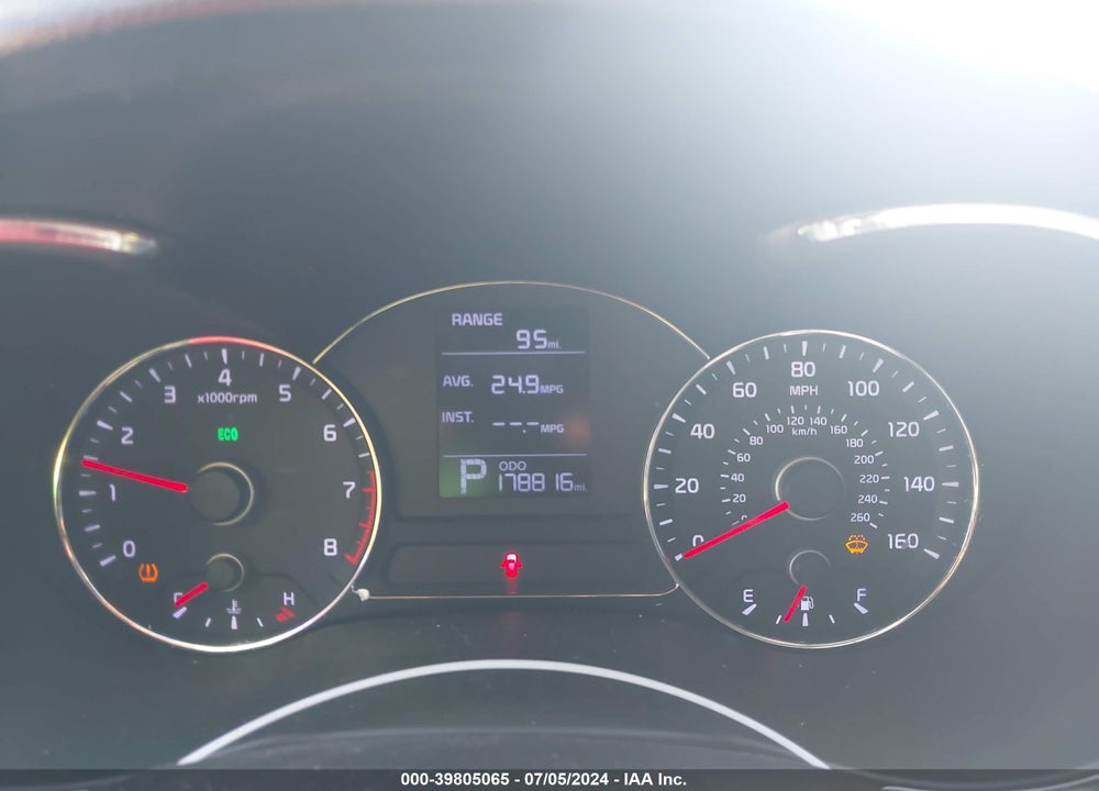 2015 KIA FORTE LX VIN: KNAFX4A69F5278744