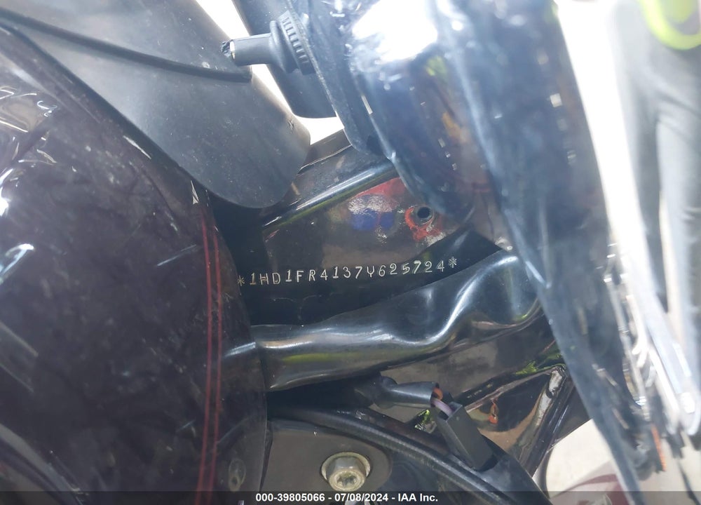 2007 HARLEY-DAVIDSON FLHRCI VIN: 1HD1FR4137Y625724