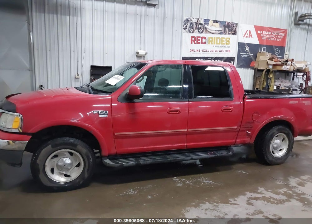 2001 FORD F-150 VIN: 1FTRW08L61KB10884