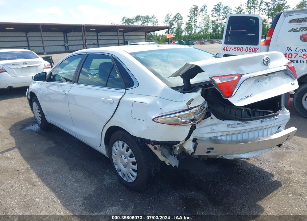 2015 TOYOTA CAMRY LE VIN: 4T1BF1FK6FU872816