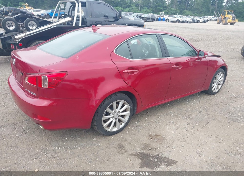 2011 LEXUS IS 250 VIN: JTHCF5C20B5049449