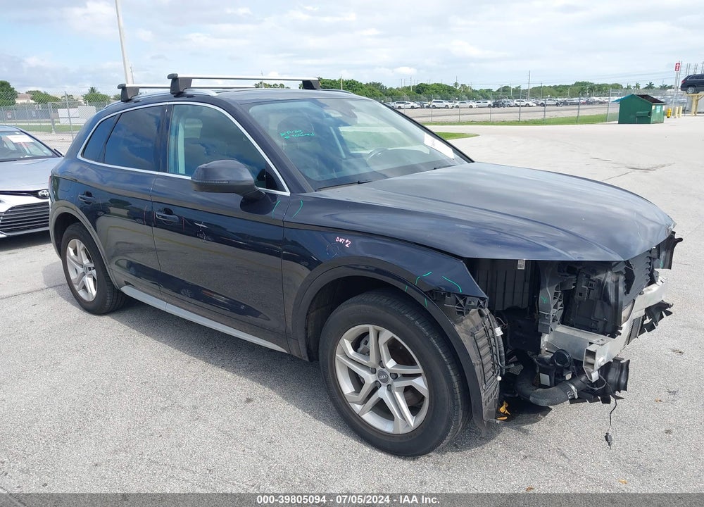 2019 AUDI Q5 45 PREMIUM VIN: WA1ANAFY3K2092523