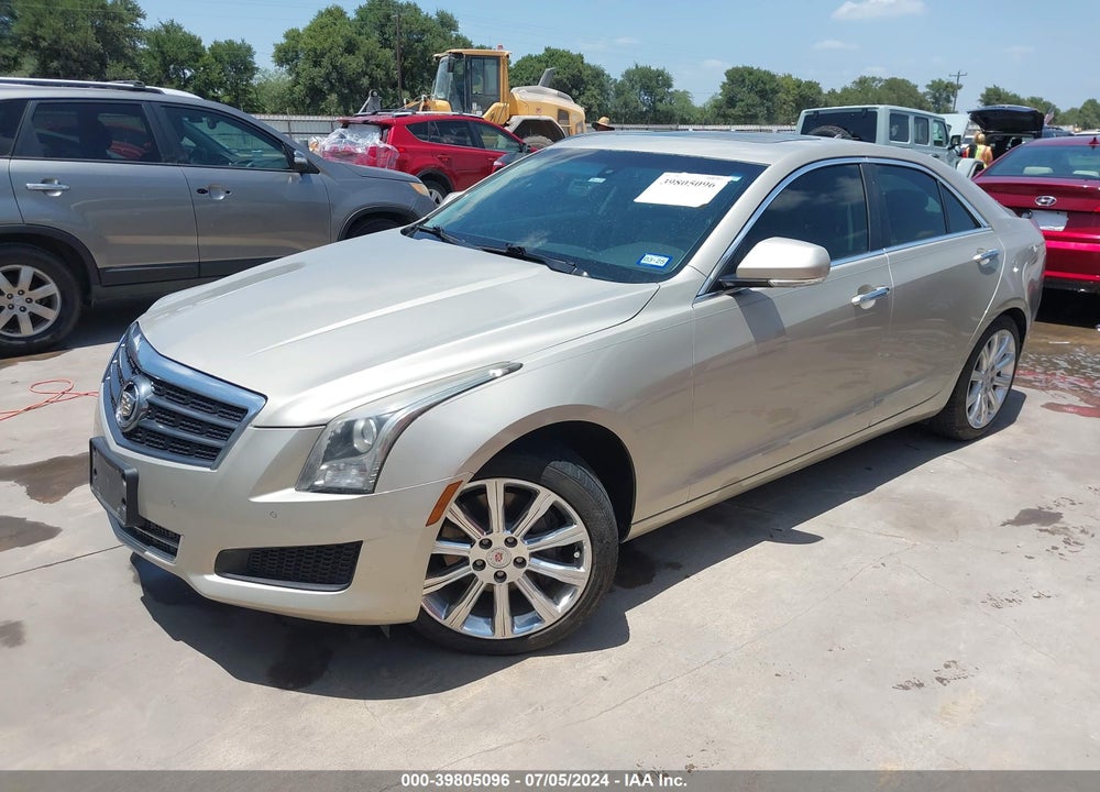 2014 CADILLAC ATS LUXURY VIN: 1G6AB5R36E0155879
