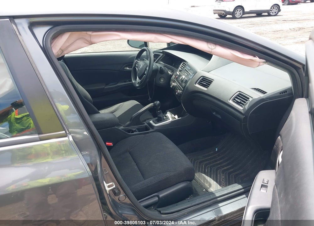 2013 HONDA CIVIC LX VIN: 19XFB2E55DE087993