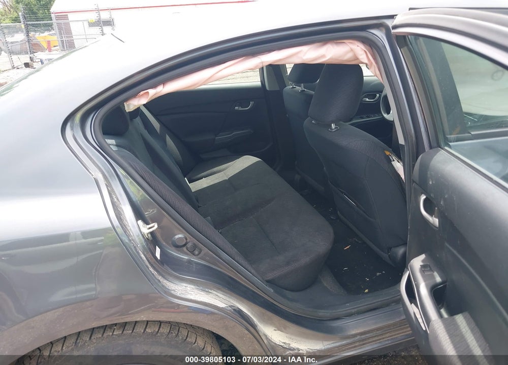 2013 HONDA CIVIC LX VIN: 19XFB2E55DE087993