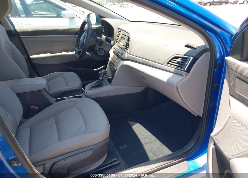 2017 HYUNDAI ELANTRA SE VIN: KMHD74LF3HU385705