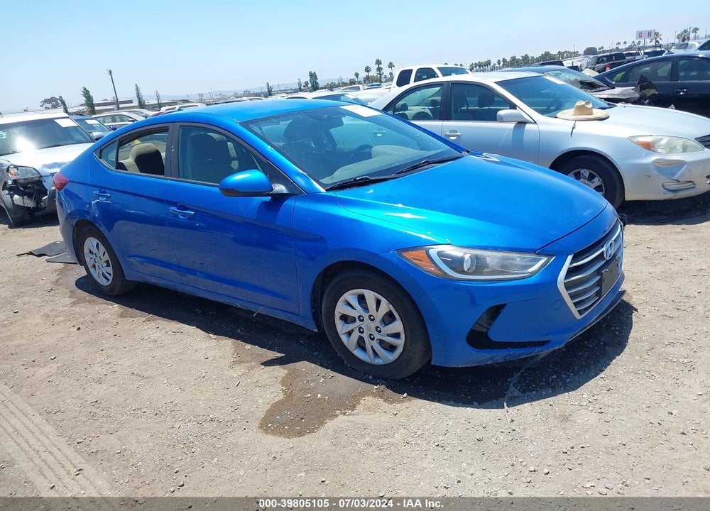 2017 HYUNDAI ELANTRA SE VIN: KMHD74LF3HU385705