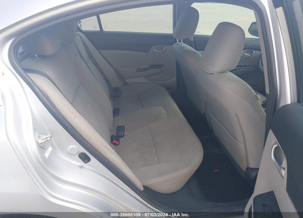 2013 HONDA CIVIC LX VIN: 2HGFB2F58DH566235