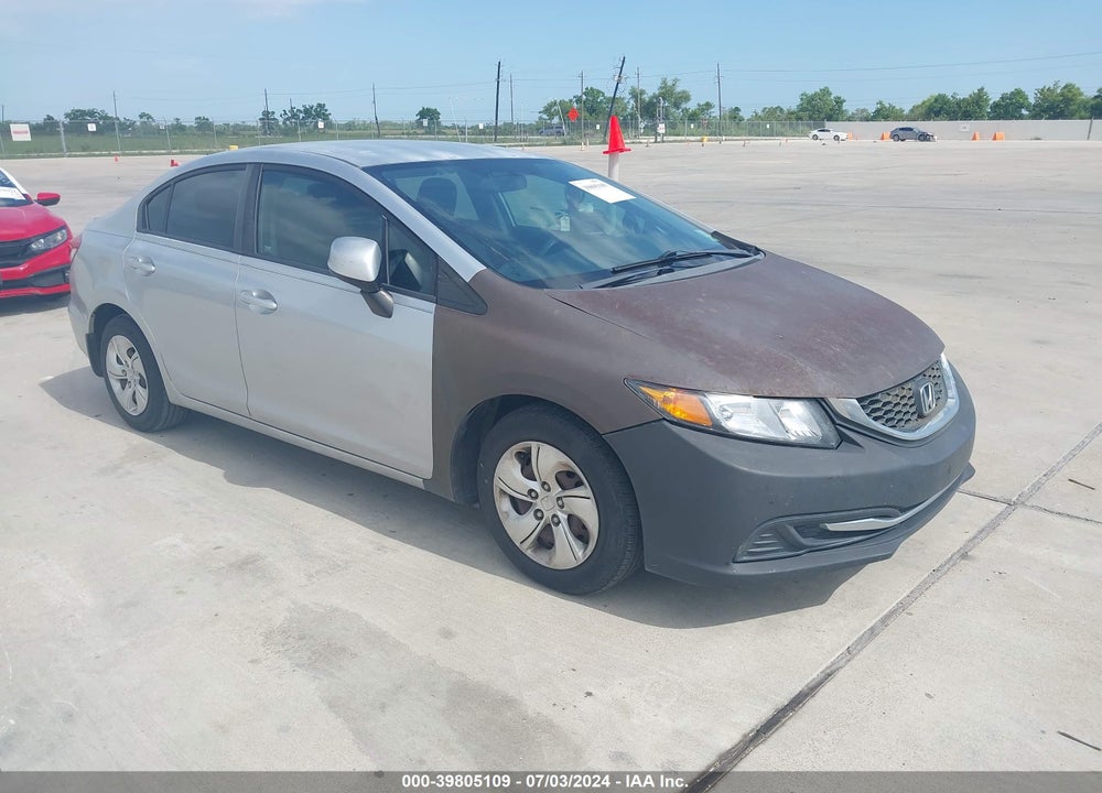 2013 HONDA CIVIC LX VIN: 2HGFB2F58DH566235
