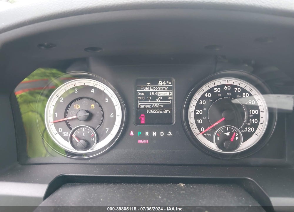 2014 RAM 1500 EXPRESS VIN: 1C6RR7FTXES281802