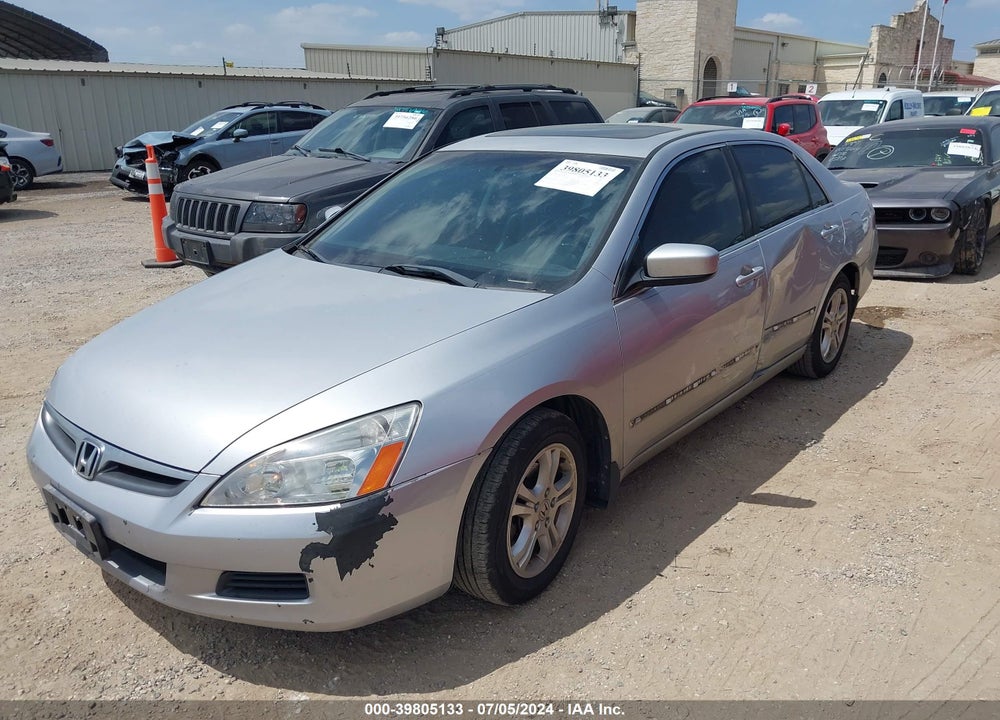 2007 HONDA ACCORD 2.4 EX VIN: 1HGCM567X7A068511