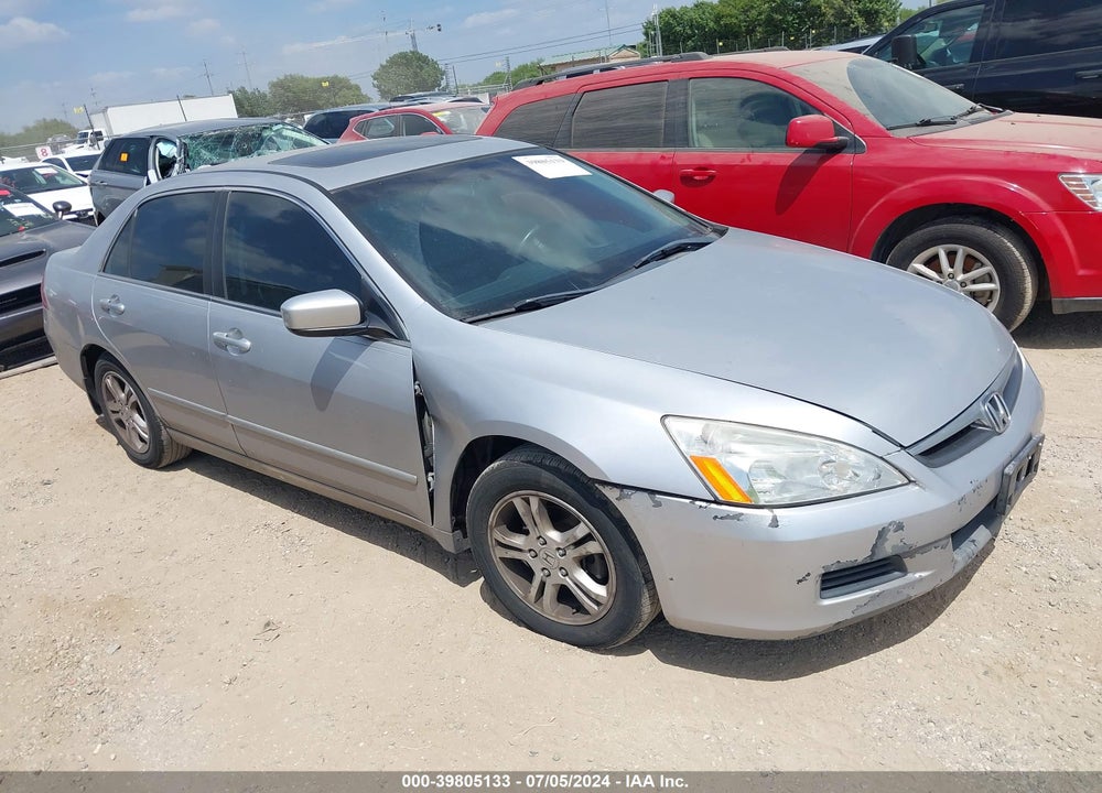 2007 HONDA ACCORD 2.4 EX VIN: 1HGCM567X7A068511