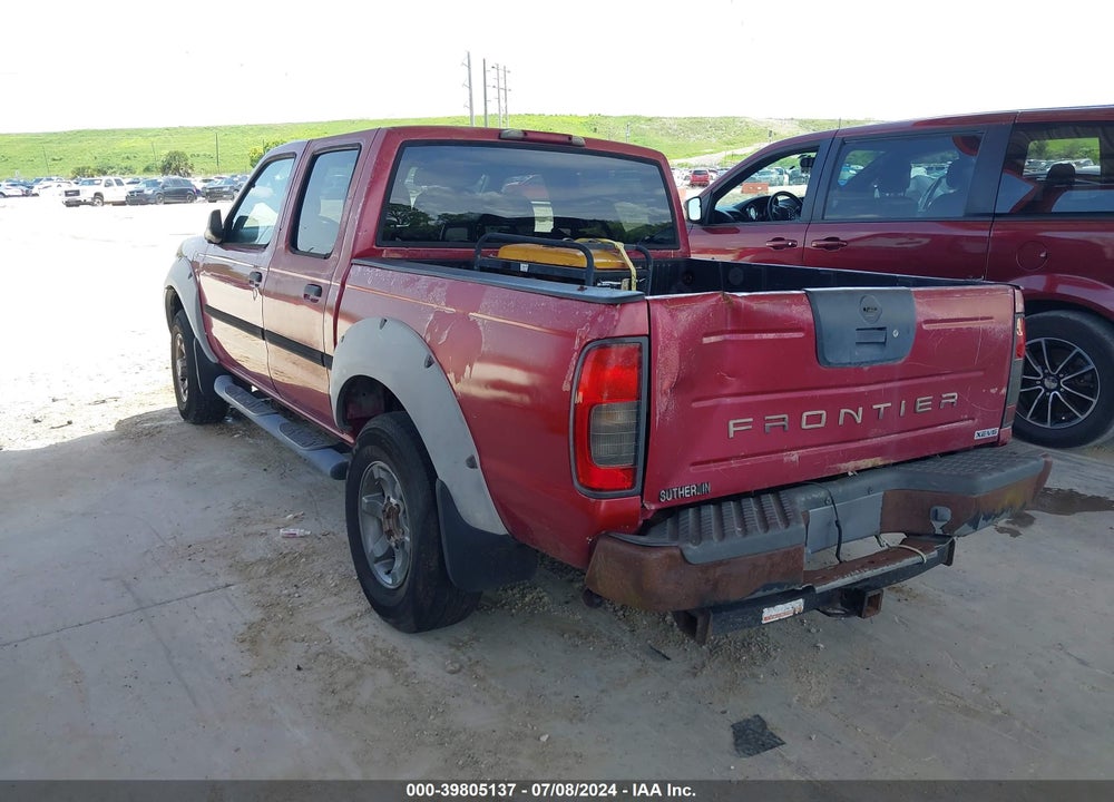 2002 NISSAN FRONTIER XE-V6 VIN: 1N6ED27T02C329723