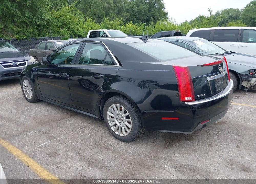 2010 CADILLAC CTS LUXURY VIN: 1G6DG5EG3A0132156