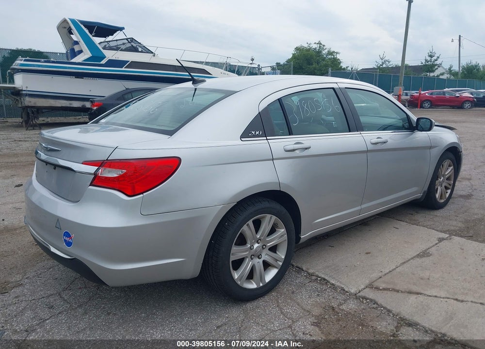 2012 CHRYSLER 200 TOURING VIN: 1C3CCBBB0CN137627