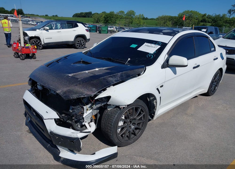 2008 MITSUBISHI LANCER EVOLUTION GSR VIN: JA3AW86V78U048506
