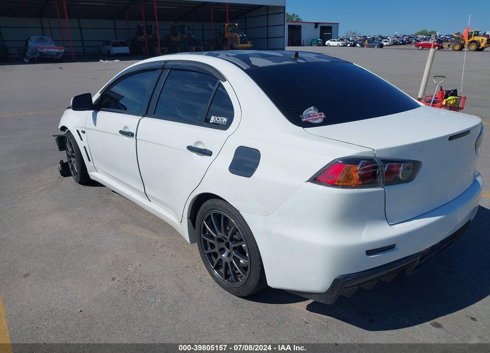 2008 MITSUBISHI LANCER EVOLUTION GSR VIN: JA3AW86V78U048506