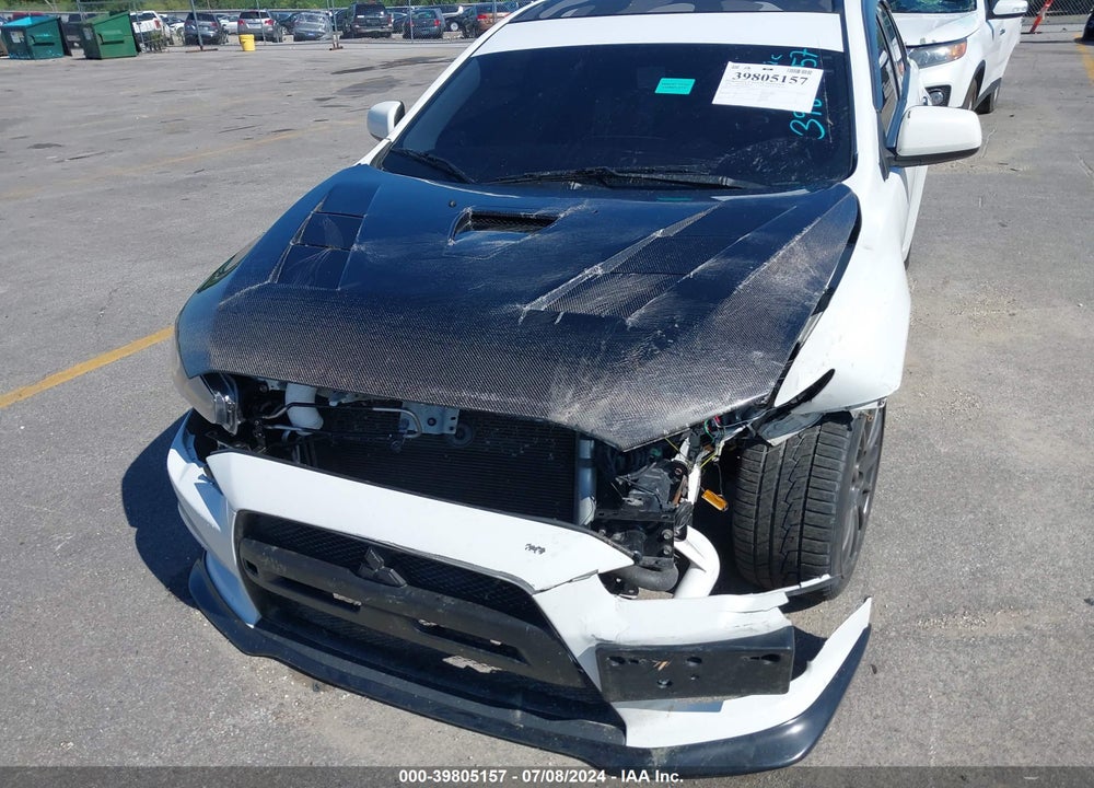 2008 MITSUBISHI LANCER EVOLUTION GSR VIN: JA3AW86V78U048506