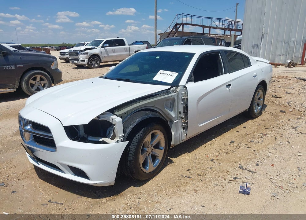 2014 DODGE CHARGER SE VIN: 2C3CDXBG1EH353987