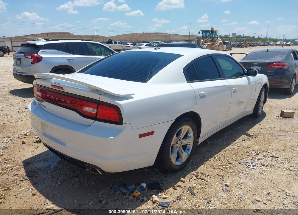 2014 DODGE CHARGER SE VIN: 2C3CDXBG1EH353987