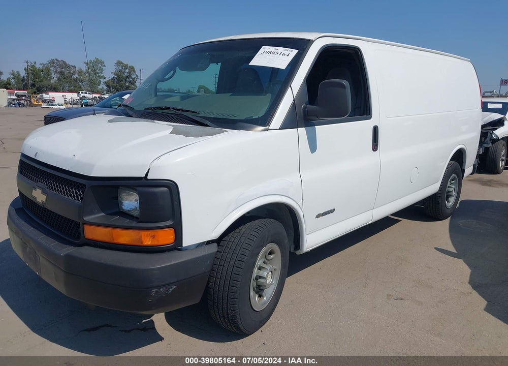 2006 CHEVROLET EXPRESS WORK VAN VIN: 1GCGG25V661244202