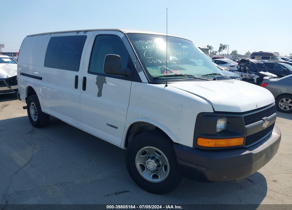 2006 CHEVROLET EXPRESS WORK VAN VIN: 1GCGG25V661244202