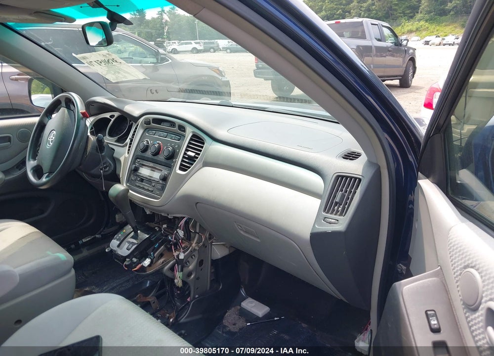 2007 TOYOTA HIGHLANDER V6 VIN: JTEEP21A170198274