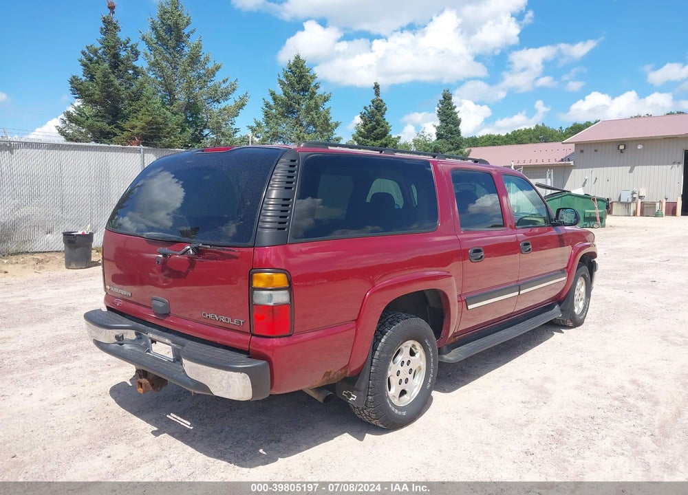 2005 CHEVROLET SUBURBAN 1500 LS VIN: 1GNFK16Z05J198653