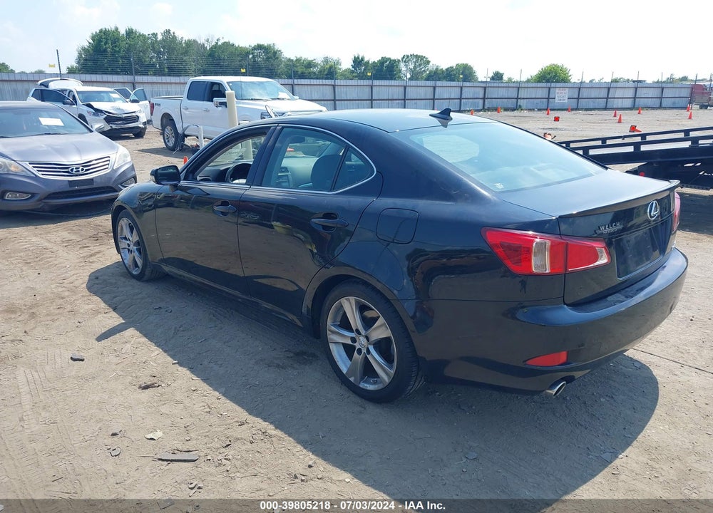 2011 LEXUS IS 250 VIN: JTHBF5C28B5141713