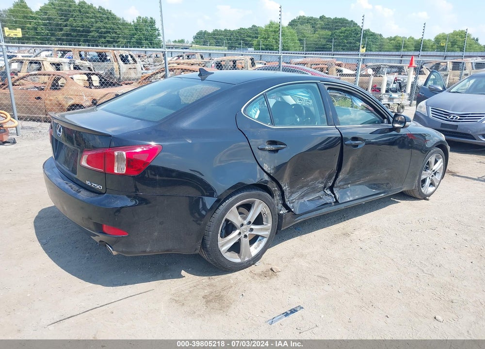 2011 LEXUS IS 250 VIN: JTHBF5C28B5141713
