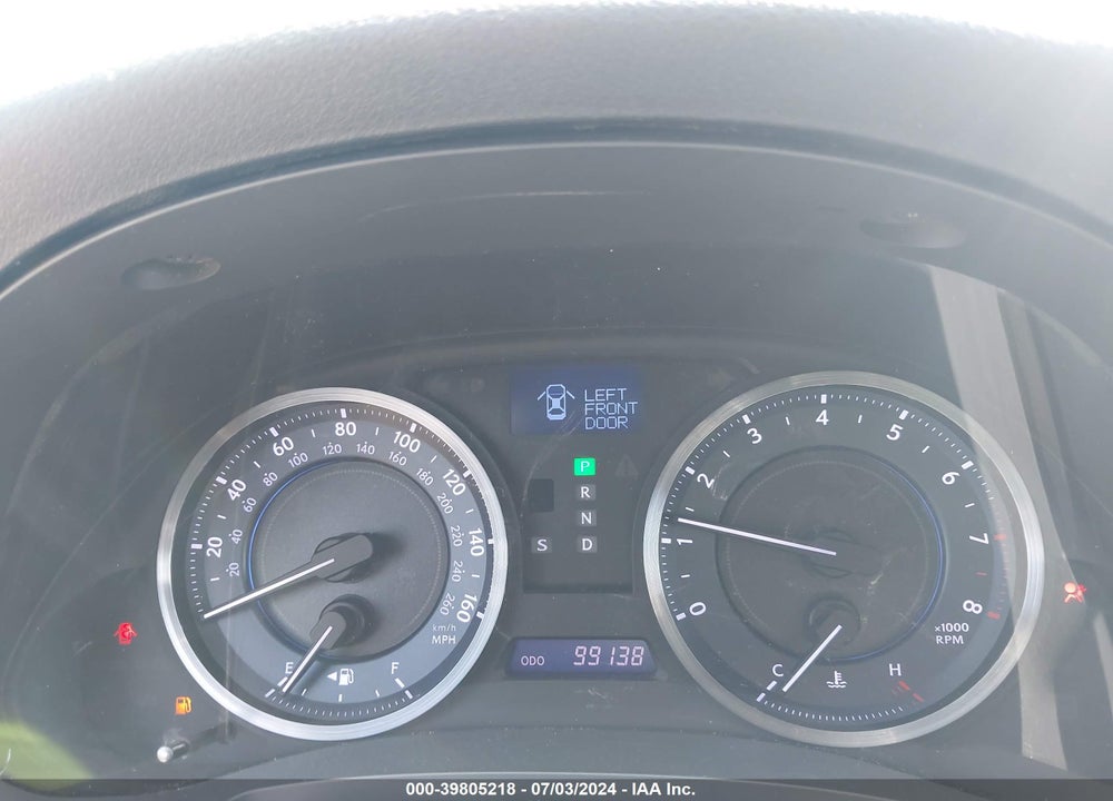 2011 LEXUS IS 250 VIN: JTHBF5C28B5141713