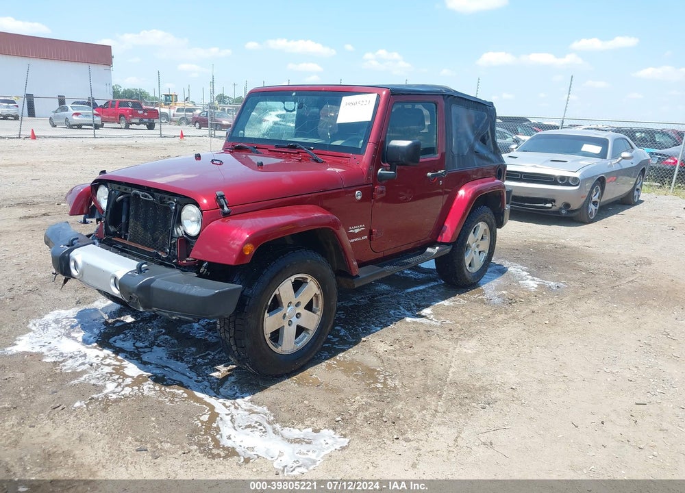 2008 JEEP WRANGLER SAHARA VIN: 1J8FA54118L567148
