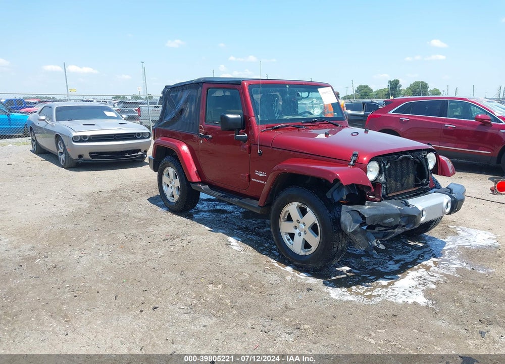 2008 JEEP WRANGLER SAHARA VIN: 1J8FA54118L567148