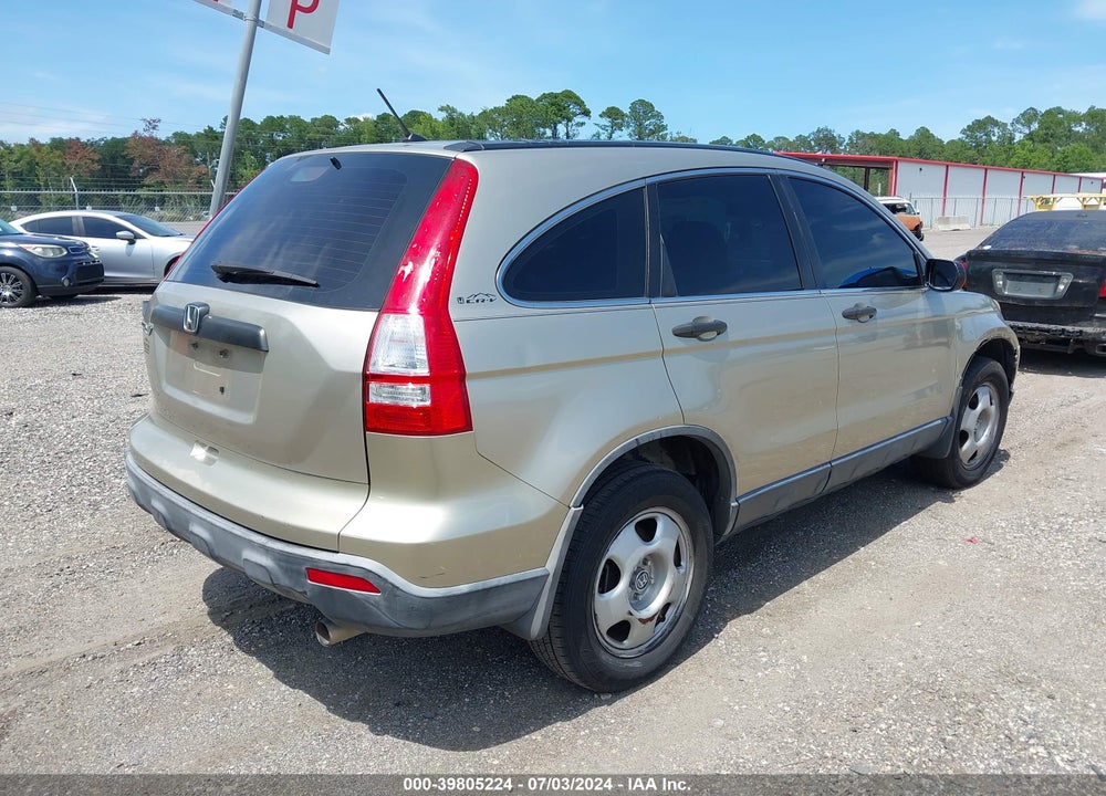 2007 HONDA CR-V LX VIN: JHLRE38377C028334
