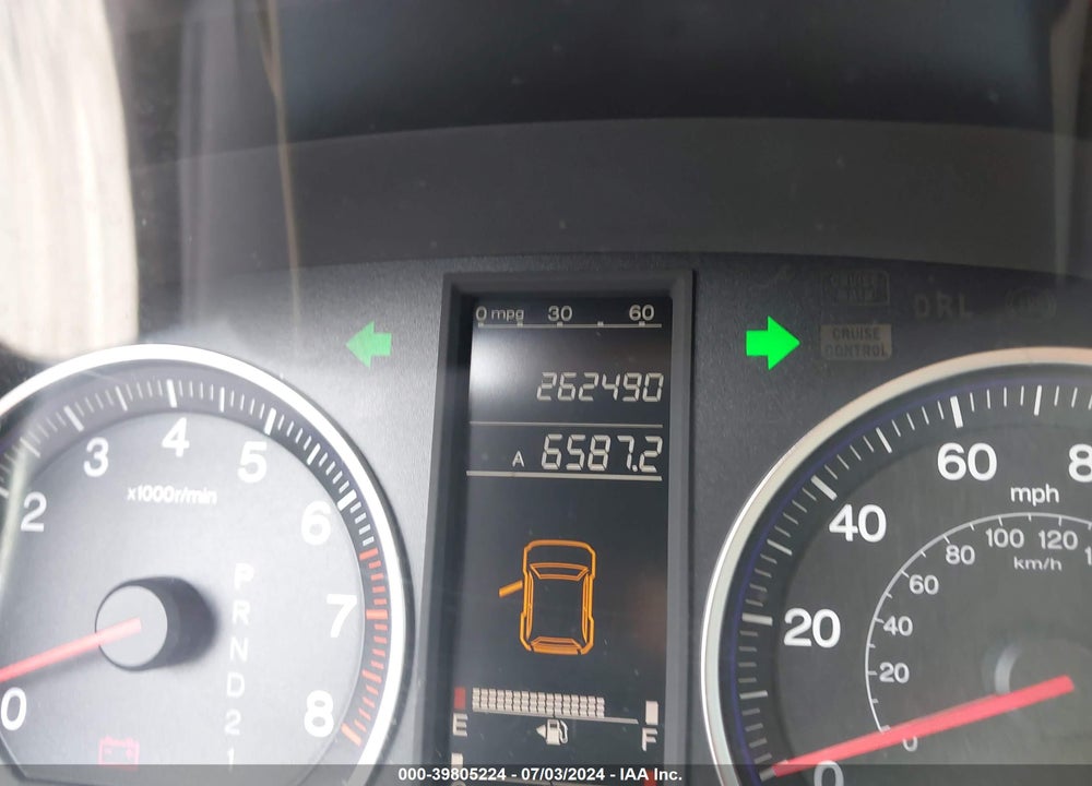 2007 HONDA CR-V LX VIN: JHLRE38377C028334